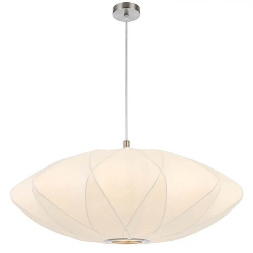 Telbix Aragon Grey Cord Pendant Light - 750mm - White