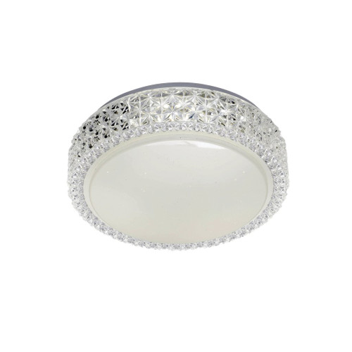 Telbix Amelia Oyster LED Ceiling Light - 90 x 280mm - White