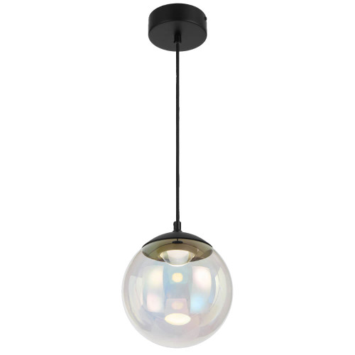 Telbix Aurora LED Cord Pendant Light - 200mm - Black