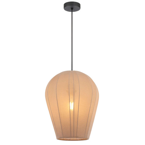 Telbix Birget Cord Pendant Light - 305mm - Brown