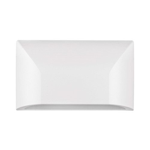 Telbix Bloc Outdoor LED Wall Light - White