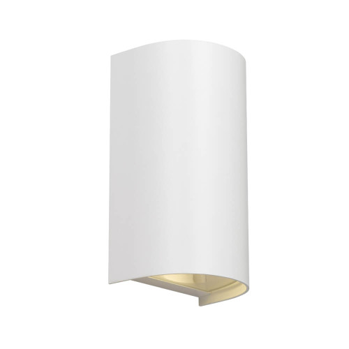 Telbix Miro Outdoor Wall Light - Up & Down - White