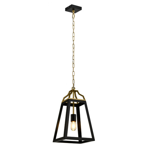 Telbix Monteal Chain Pendant Light - 250mm - Black