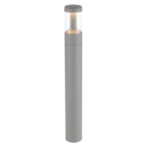 Telbix Nepean Outdoor Bollard Post Light - Silver