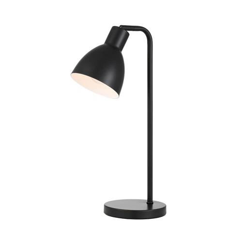 Telbix Pivot Industrial Desk Lamp - Black