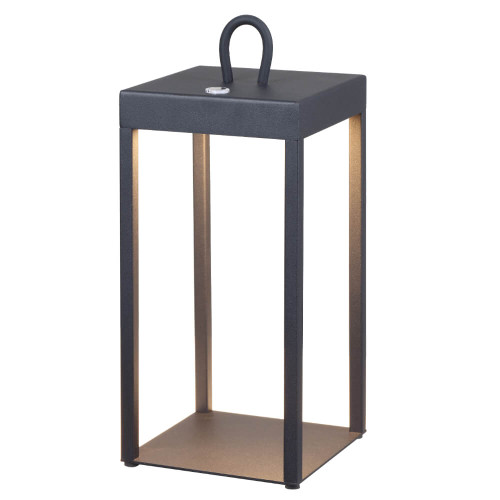Telbix Sotra LED Wireless Table Lamp - Black