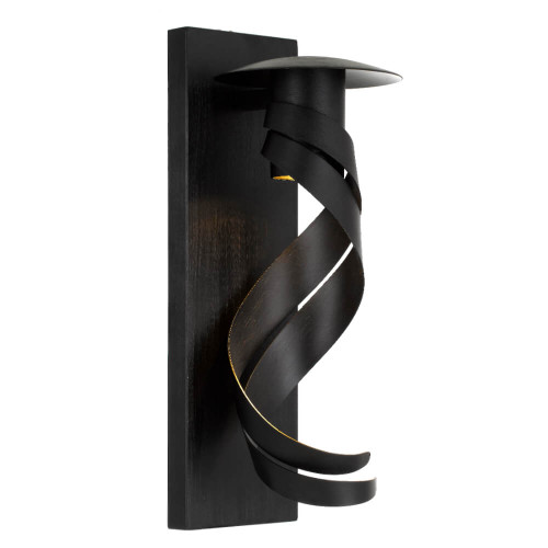 Telbix Tobera Outdoor Wall Light - Black