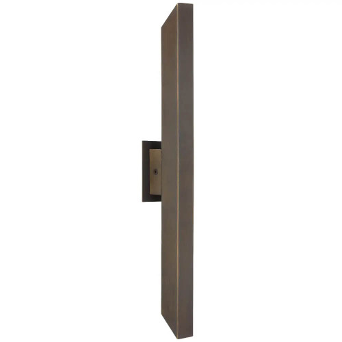 Telbix Vostel Outdoor LED Wall Light - 2 Light - Antique Brass