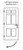 Iver Lift Off Hinge - Left Hand - 100 x 75mm - Polished Brass