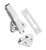 Tradco Hopper Window Catch - 74 x 39mm - Chrome