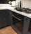 Tradco Sheet Brass Drawer Pull Handle - 97mm - Matte Black