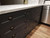 Tradco Sheet Brass Drawer Pull Handle - 97mm - Matte Black