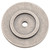 Tradco Cabinet Knob Backplate - Rumbled Nickel
