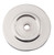 Tradco Cabinet Knob Backplate - Polished Nickel