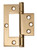 Tradco Hirline Hinge - 100 x 49mm - Polished Brass