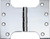 Tradco Parliament Hinge - 100 x 125mm - Chrome