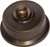 Tradco Federation Fan Controller - 62mm - Antique Brass