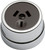 Tradco Traditional Brown Socket Power Point - 50mm - Chrome