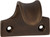 Tradco Dished Sash Window Lift - 38 x 45 x 30mm - Antique Brass