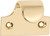 Tradco Classic Sash Window Lift - 34 x 42 x 25mm - Polished Brass