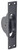 Tradco Sash Window Pulley - 125 x 25mm - Matte Black