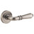 Iver Sarlat Lever Door Handle - Round Rosette - 52mm - Distressed Nickel