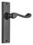 Tradco Fremantle Lever Door Handle - 150 x 35mm - Matte Black