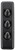 Tradco Architrave 3 Gang Toggle Light Switch - 108 x 30mm - Matte Black