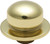 Tradco Dimmer Knob & Mechanism for LED Globes - Polished Brass