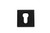 Iver Square Euro Cylinder Escutcheon - 52 x 52mm - Matte Black (Pair)