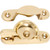 Tradco Sash Window Fastener - 65 x 25mm - Unlacquered Polished Brass