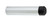 Iver Pencil Concealed Fix Wall Mounted Door Stop - 75mm - Chrome