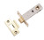 Iver Split Cam Tubular Latch with 'T' Striker - 60mm Backset - Polished Brass