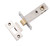 Iver Hard Sprung Split Cam Tubular Latch with 'T' Striker - 60mm Backset - Polished Nickel