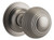 Iver Guildford Door Knob - Round Rosette - 60mm - Satin Nickel
