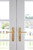 Iver Helsinki Lever Door Handle - Rectangular Plate - 240 x 38mm - Brushed Brass