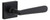 Iver Copenhagen Lever Door Handle - Square Rosette - 52 x 52mm - Matte Black