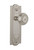 Nostalgic Period Meadows Door Knob - Meadows Plate - 200 x 67mm - Satin Nickel