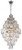 Lighting Inspirations Waterfall Chandelier Pendant Light - 12 Light - 500mm - Chrome