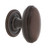 Nostalgic Bungalow Homestead Cabinet Knob with Backplate - 45 x 29mm - Timeless Bronze