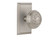 Nostalgic Period Egg & Dart Door Knob - Studio Plate - 102 x 64mm - Satin Nickel