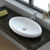 Fienza Antonia Above Counter Bathroom Basin - 600 x 110 x 410mm - Matte White