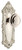 Grandeur Circulaire Door Knob - Grande Victorian Plate - 210 x 71mm - Polished Nickel