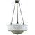 Lode Lighting 3 Chain Pendant Light - Senator Glass - 420mm - Patina Black