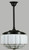 Lode Lighting Rod Pendant Light - St Kilda Glass - 360mm - Patina Black