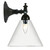 Lighting Inspirations Koscina Indoor Wall Light - Cono Clear Glass - Patina Black
