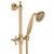 Fienza Modern Vintage Lillian Shower Rail Tap - Cross Handles - Urban Brass