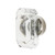 Nostalgic Baguette Cut Clear Crystal Cupboard Knob - Polished Nickel