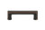 Nostalgic Art Deco Carre Cabinet Pull Handle - Timeless Bronze