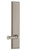 Grandeur Georgetown Lever Door Handle - Carre Tall Plate - 279 x 64mm - Satin Nickel